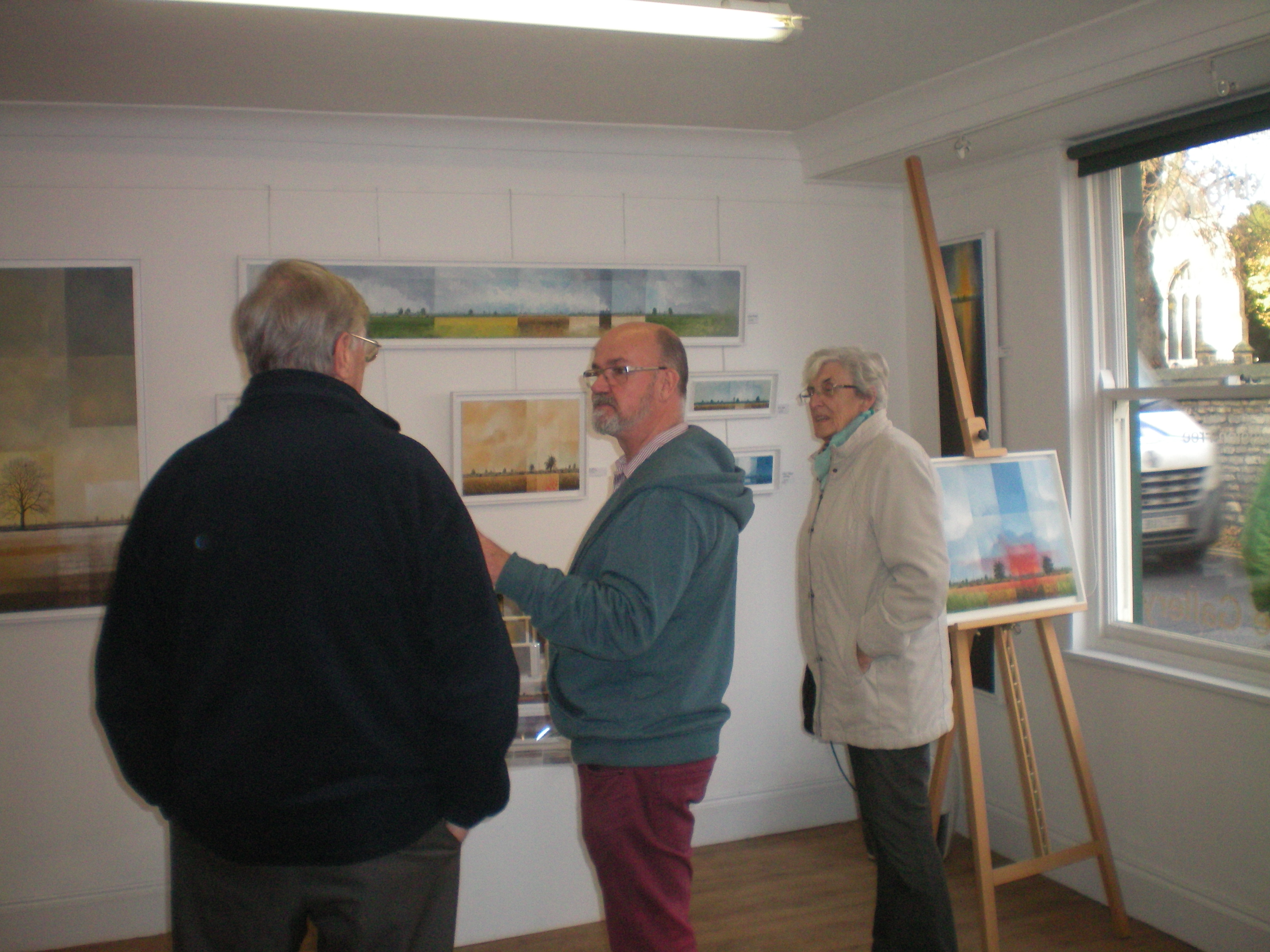 Carre Gallery Discussing My Work